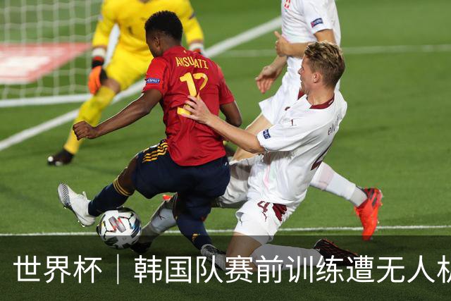 世界杯｜韩国队赛前训练遭无人机干扰